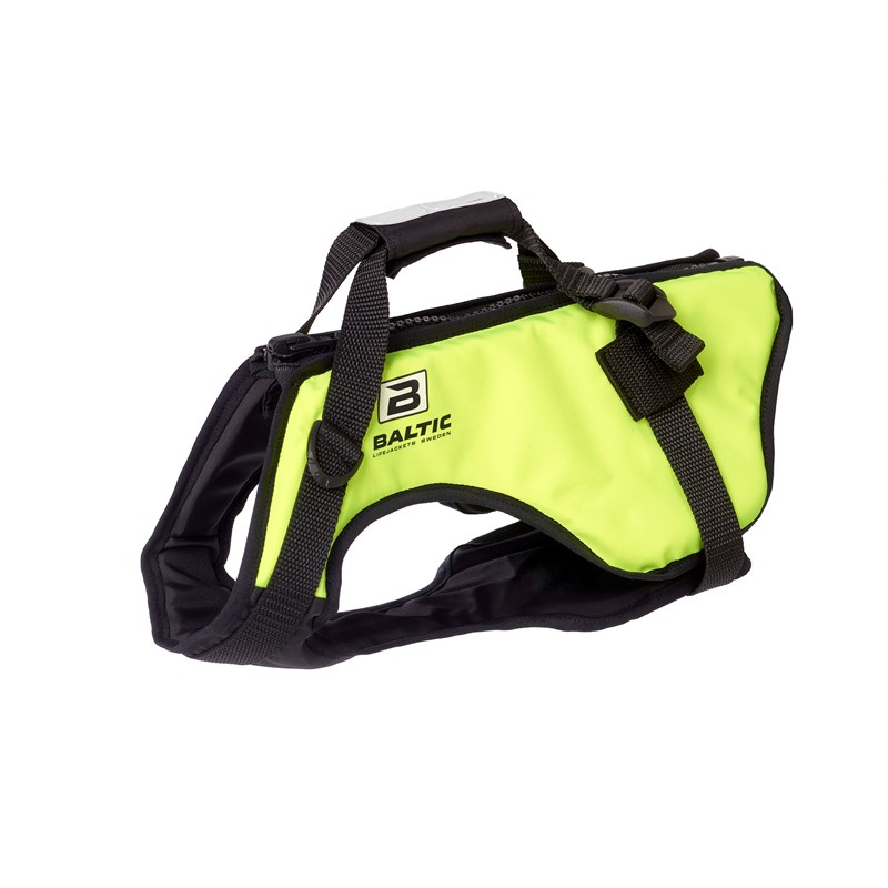 Baltic Zorro koiran kelluntaliivi UV-keltainen M 10-25kg