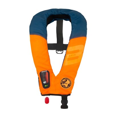 Baltic Epiq 165 auto ilmatäytteinen pelastusliivi oranssi/navy 40-150kg