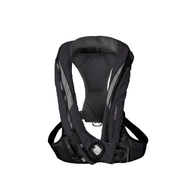 Baltic Athena 165 harness automaattinen paukkuliivi musta/harmaa 40-120 kg