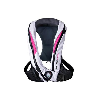Baltic Athena 165 harness automaattinen paukkuliivi valkoinen/pinkki 40-120 kg