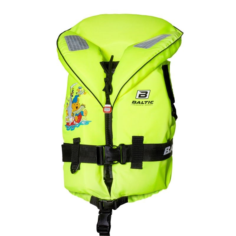 Baltic Bamse pelastusliivi UV-keltainen Vauva 3-10kg