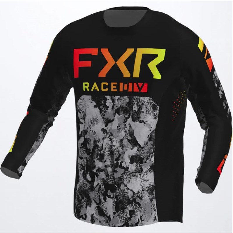 Yth Podium MX Jersey Acid Inferno XL