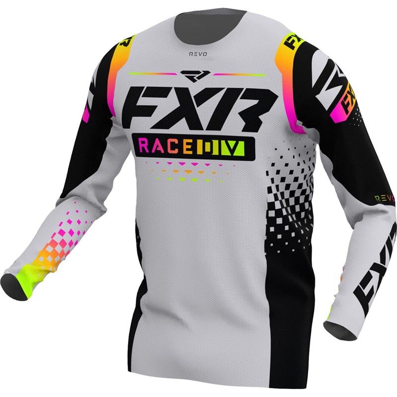 Revo MX Jersey Grey/Sherbert L