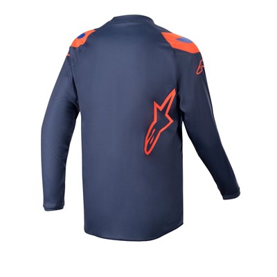Alpinestars Paita Racer Nuorten Narin Tumman Sininen/Hot Oranssi XL