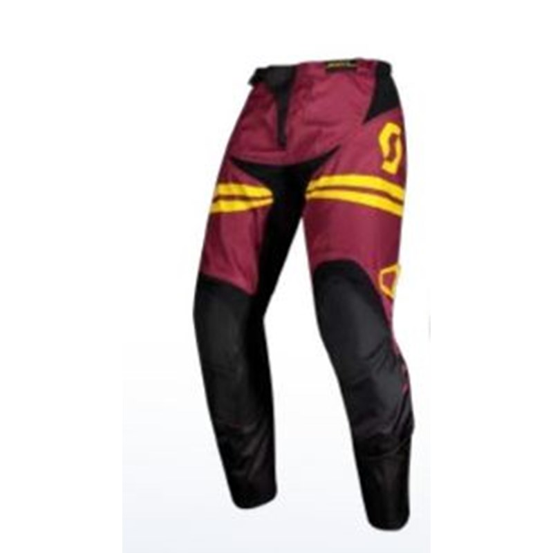 Scott Crossihousut 350 Race, 30, maroon/yellow