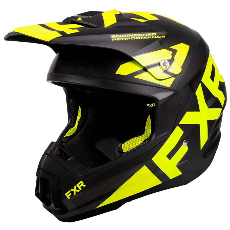 Torque Team Helmet S Black/Hi Vis