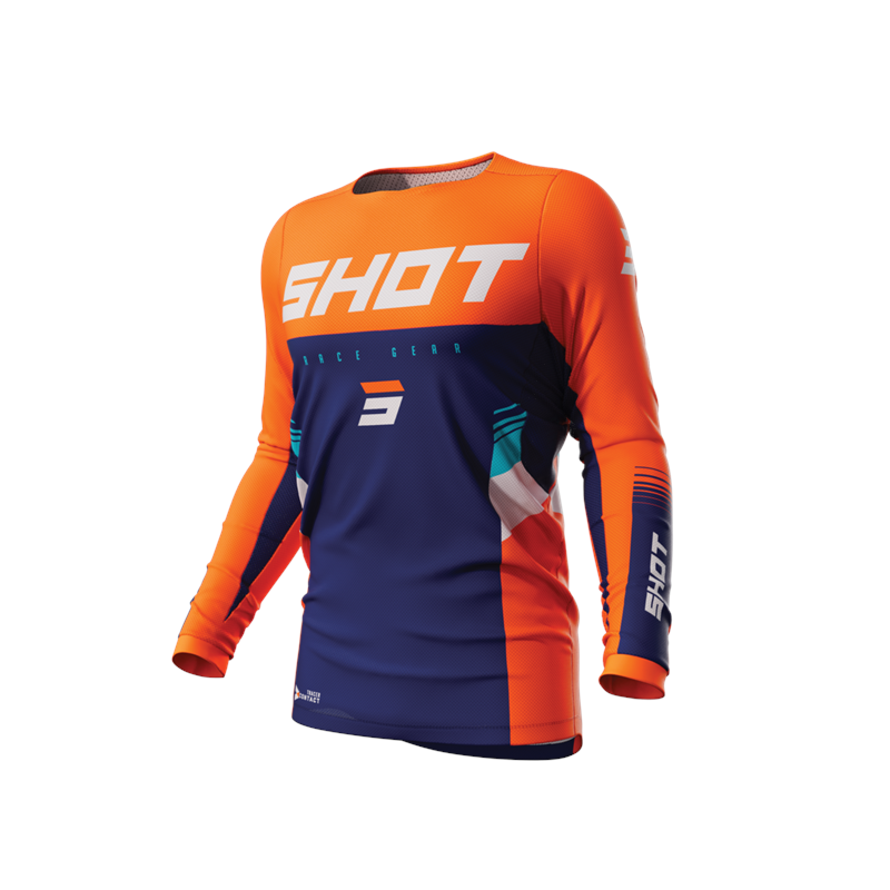 Shot Paita Contact Tracer Neon Oranssi 3XL