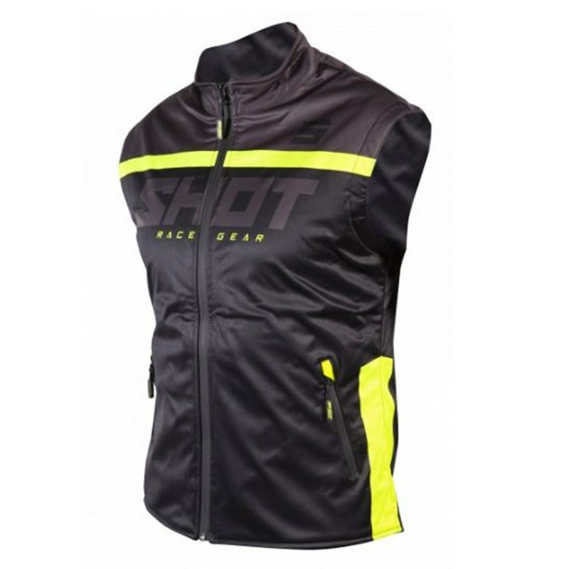 SHOT Liivi Lite 2.0 Musta/Neon Keltainen M