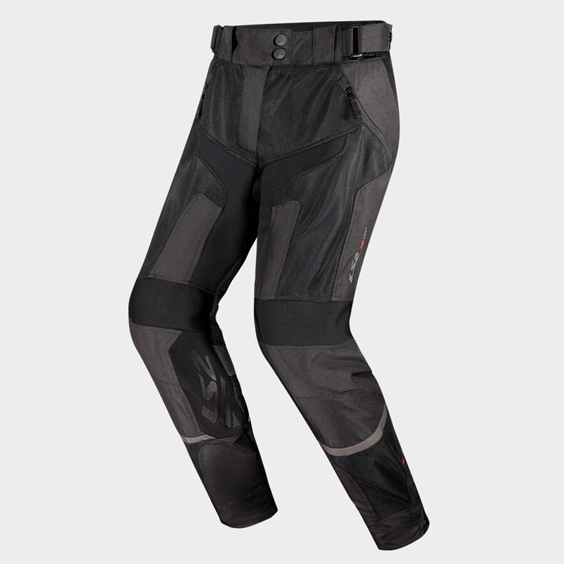 LS2 COMO AIR LADY PANT BLACK DARK GREY XL