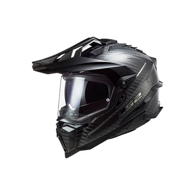 LS2 MX701 C EXPLORER GLOSS CARBON-06 XL