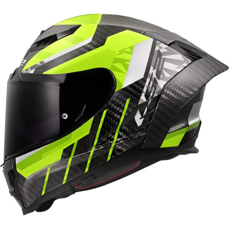 LS2 FF807 DRAGON TRAX H-VIS YELLOW M