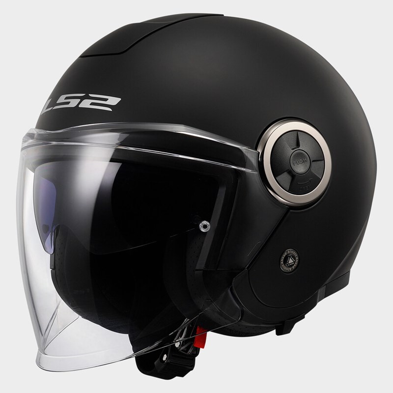 LS2 OF620 CLASSY SOLID MATT BLACK-06 XL