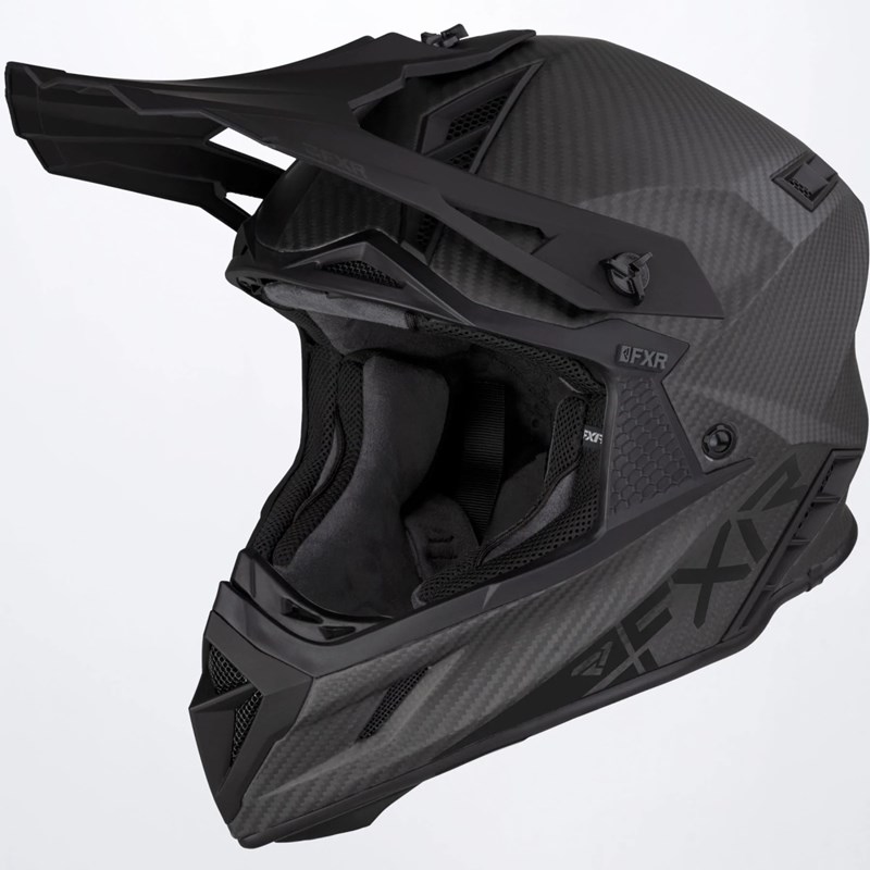 Helium Carbon Helmet w/ D-Ring Black S