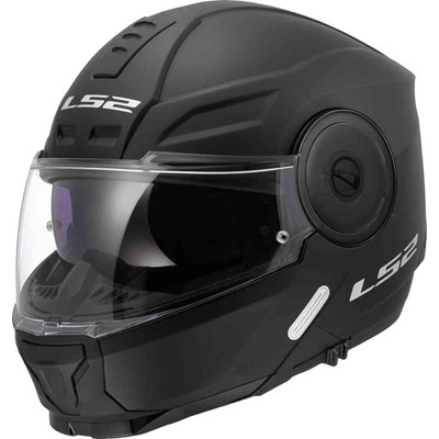 LS2 FF902 SCOPE II SOLID MATT BLACK-06 M