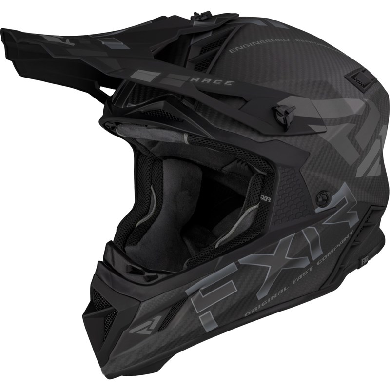 Helium Carbon Alloy Helmet w/ FIDLOCK XS Alloy