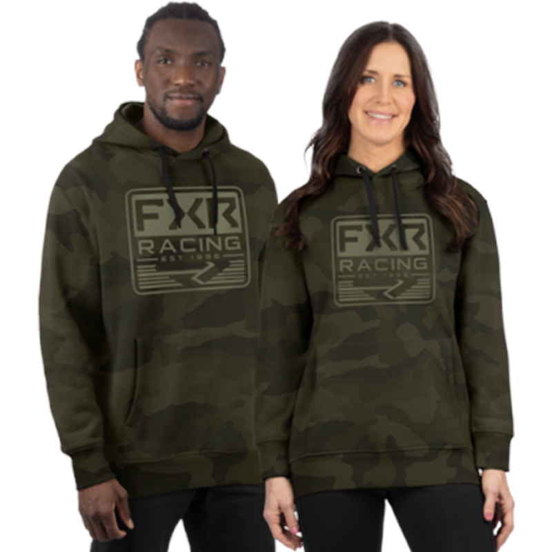 UNISEX EMBLEM COTTON PULLOVER HOODIE 25 3XL
