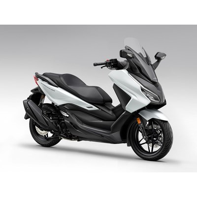 2025 Honda Forza 350 Mat Pearl Cool White