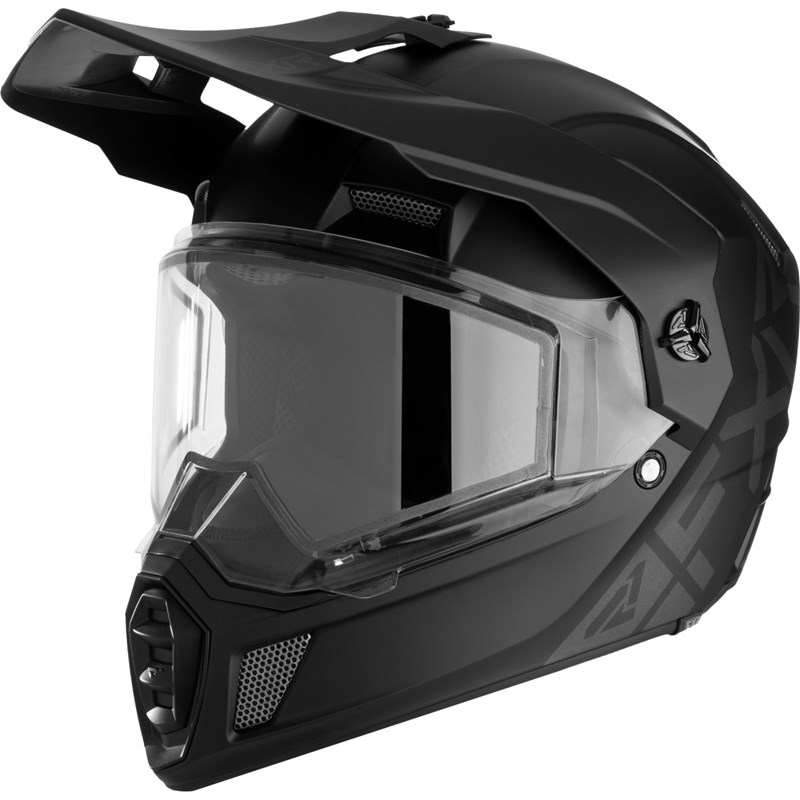 Clutch X Prime Helmet w/ Dual Shield M Black