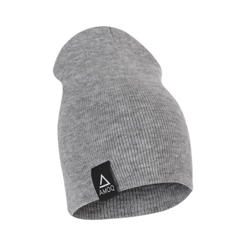 AMOQ Beanie Fold-Up harmaa