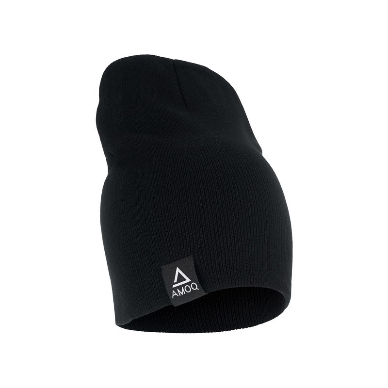 AMOQ Beanie Fold-Up musta