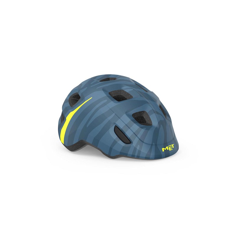 MET Hooray MIPS Pyöräilykypärät S (52-55 cm), Blue Zebra/Glossy