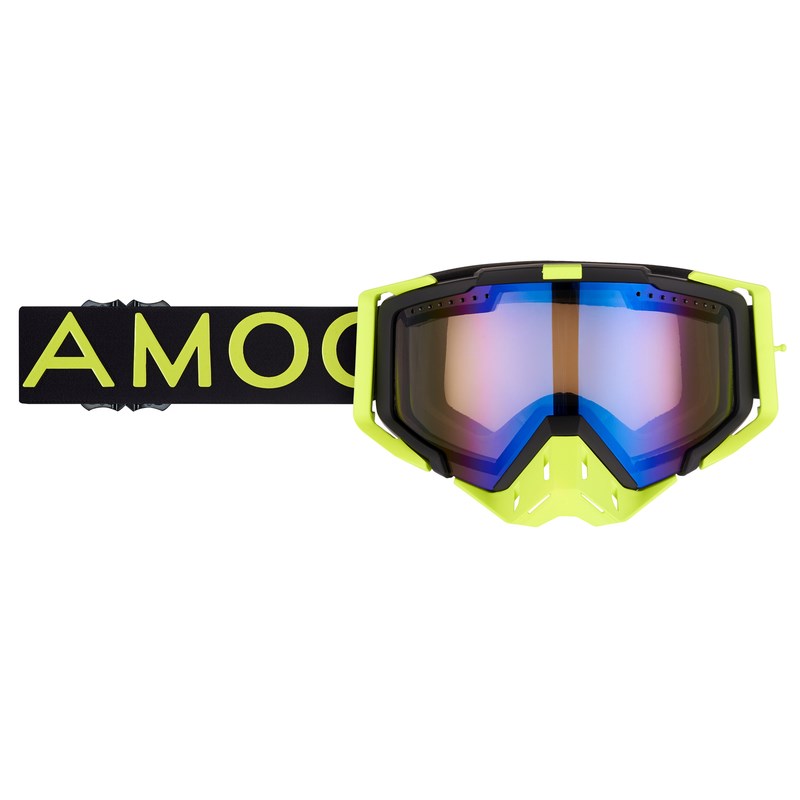 AMOQ Aster Ajolasit Musta-HiVis sininen peili