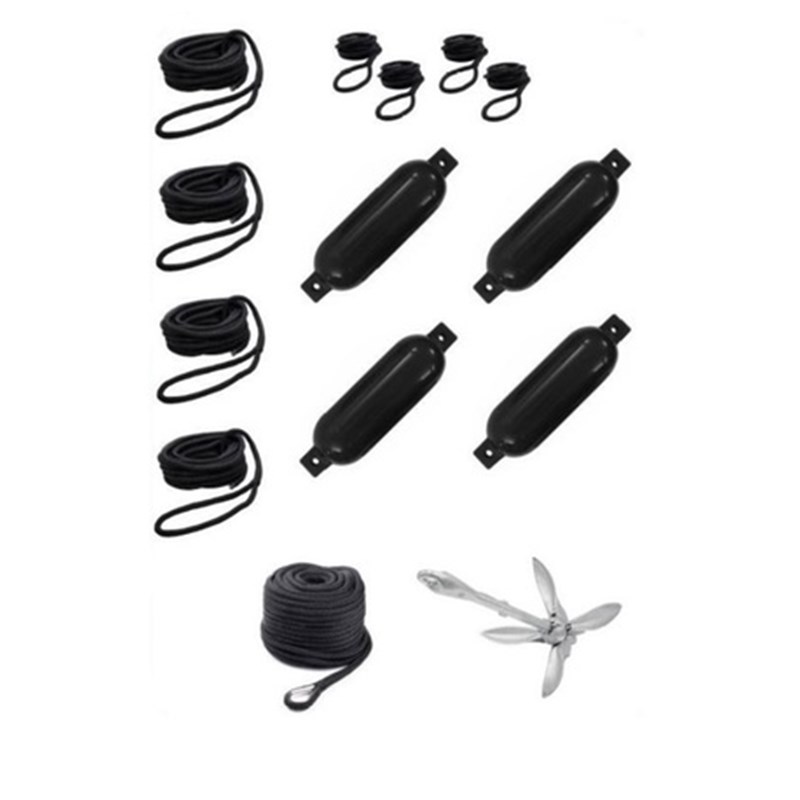 Qvarken Varustepaketti Medium 12mm musta