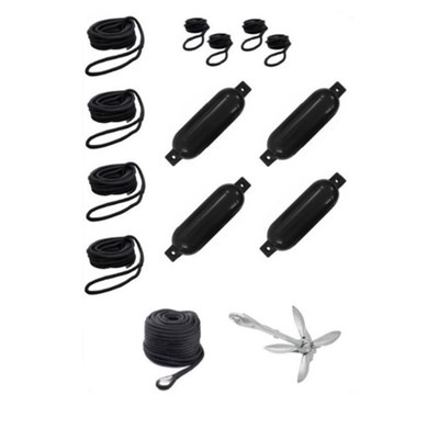 Qvarken Varustepaketti Medium 12mm musta