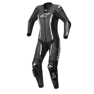 Alpinestars Nahkapuku Naisten 1-pcs Missile v2 Musta/Valkoinen 38