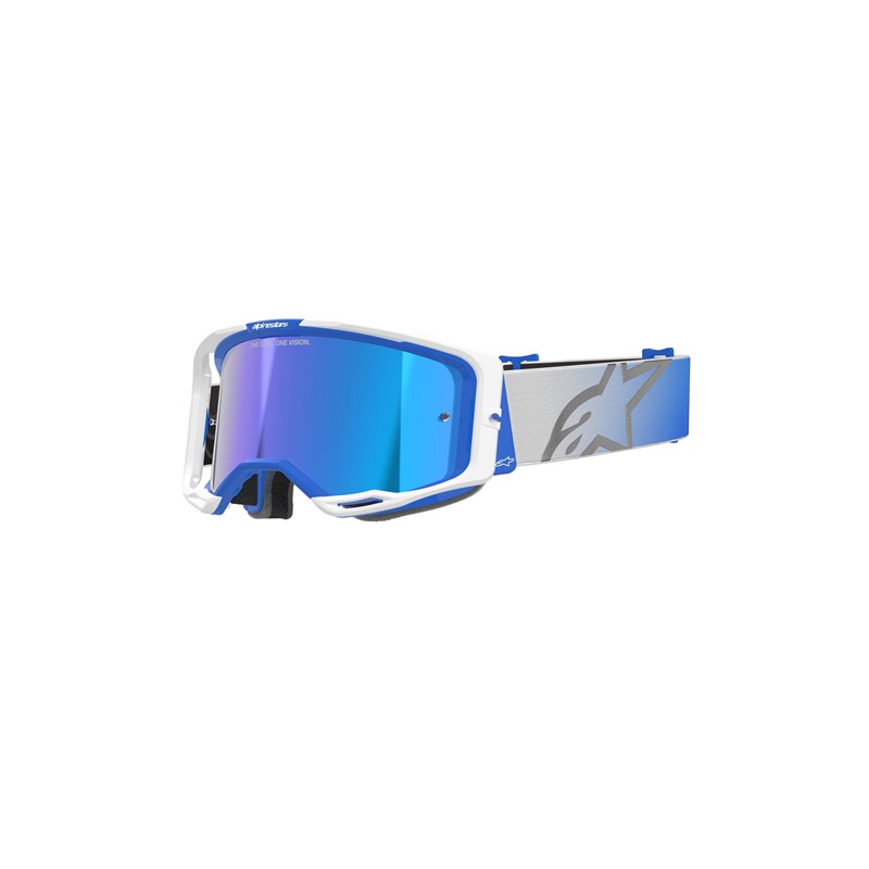 Alpinestars Ajolasit Vision 8 CORP Sininen/Valkoinen Sininen peili