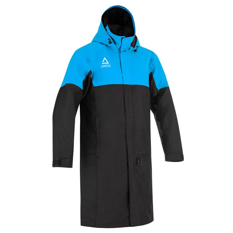 AMOQ Apex Racing Varikkotakki Musta/Sininen 2XL