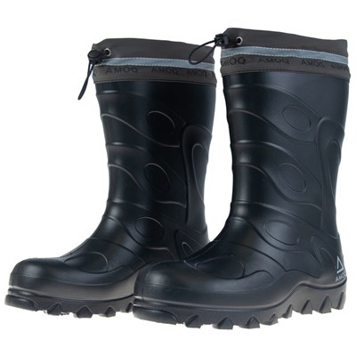 AMOQ Freetime JNR Saappaat Musta/Harmaa 39