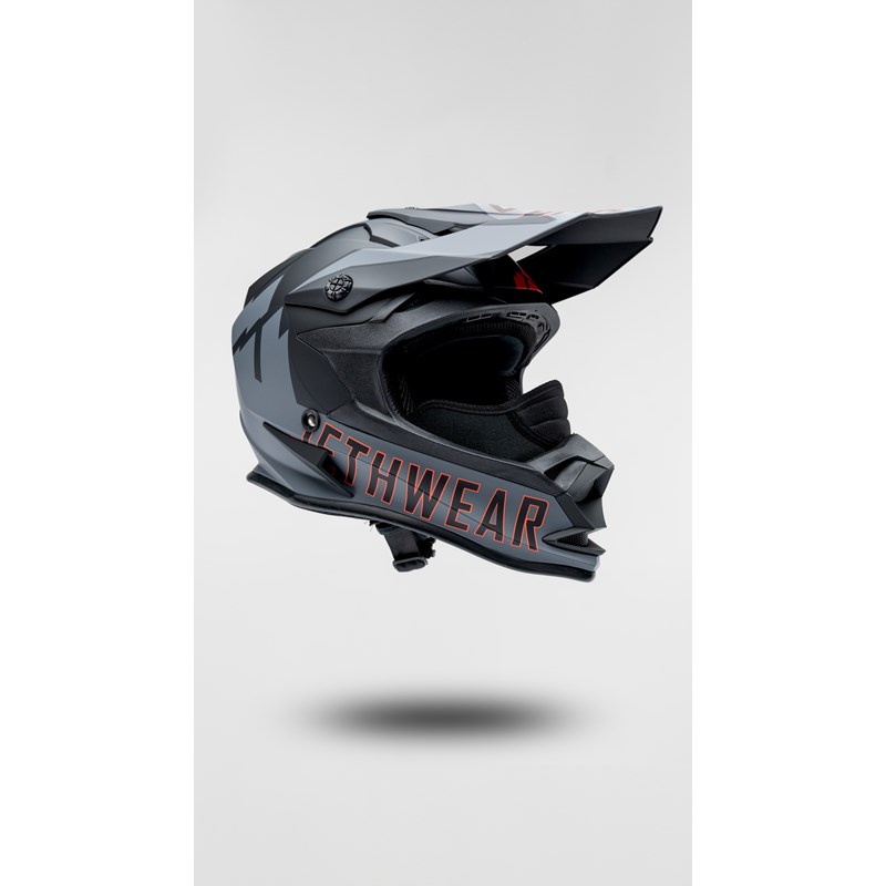 Phase Helmet - Black/Grey/Tangerine XS (53-54cm)