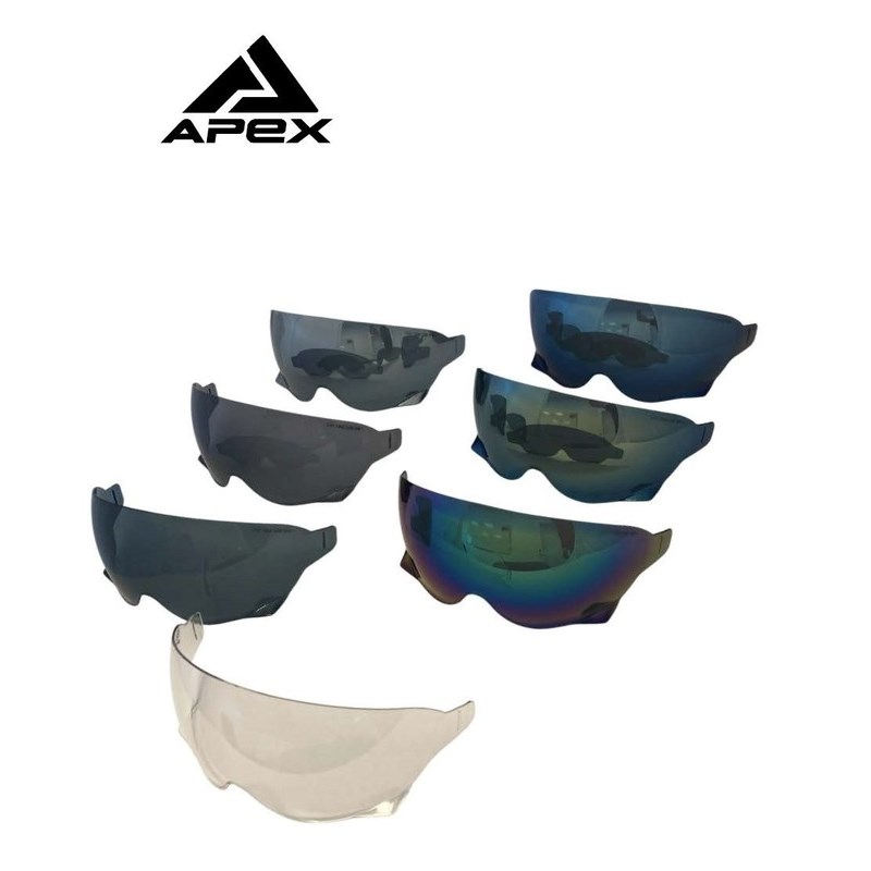 APEX JI100 Sunvisor light smoke
