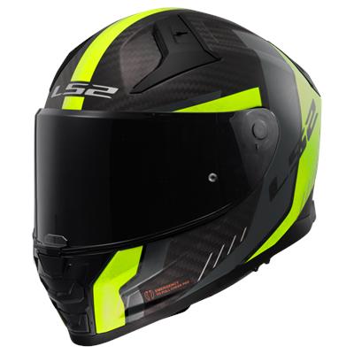 LS2 FF811 VECTOR II C GRID MATT H-V YELLOW-06 M