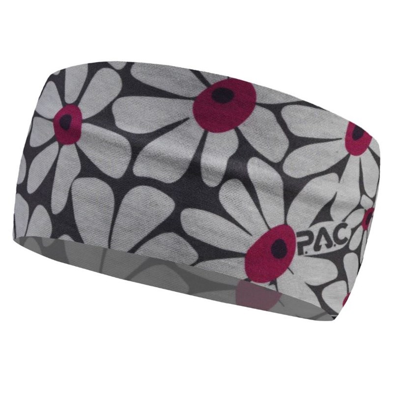 PAC Anti Mosquito Headband  Grey Flora L/XL