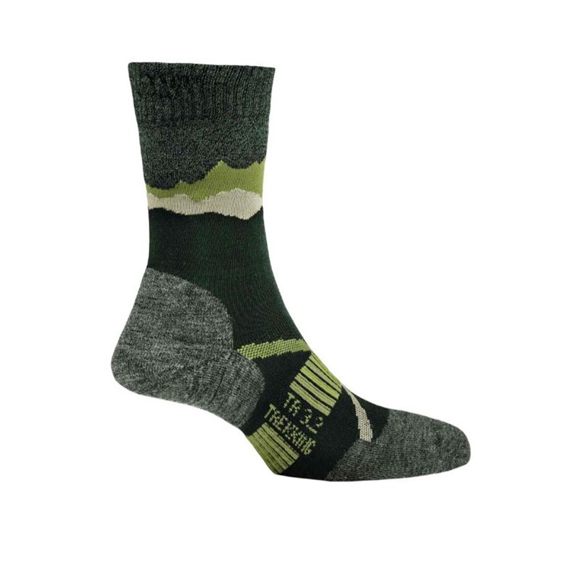PAC TR 3.2 Trekking Merino Light Men Anthracite-Olive 40-43