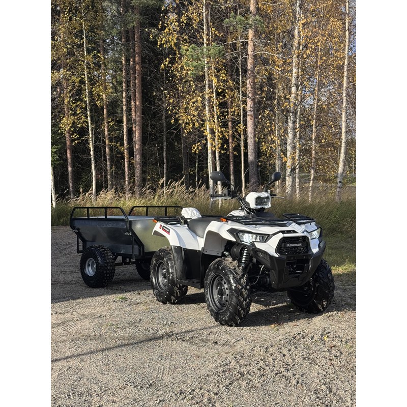 2025 Kawasaki Brute Force 450 Bright White