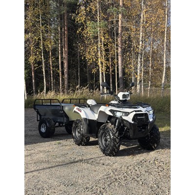 2025 Kawasaki Brute Force 450 Bright White