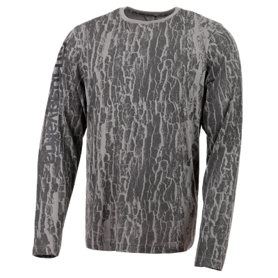 Xplorer-T-paita, pitkähihainen, unisex, kaarnakuviointi