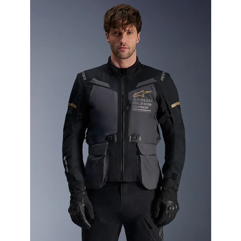 Alpinestars Tekstiilitakki ST-7 2L GTX Khaki/Musta 4XL