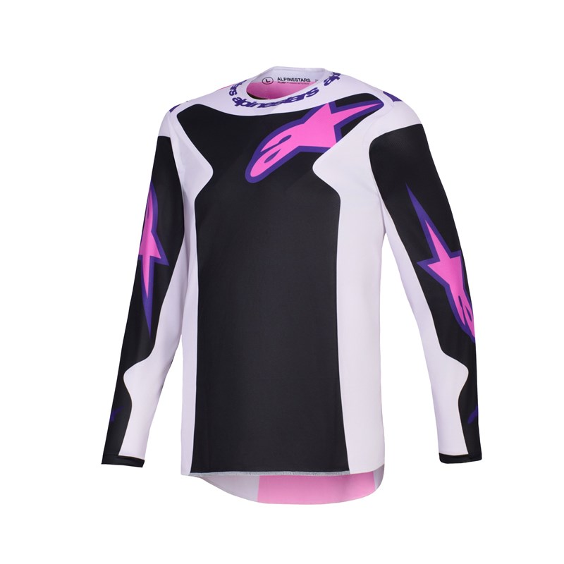 Alpinestars Paita Fluid Grid Musta/Harmaa/Lila L