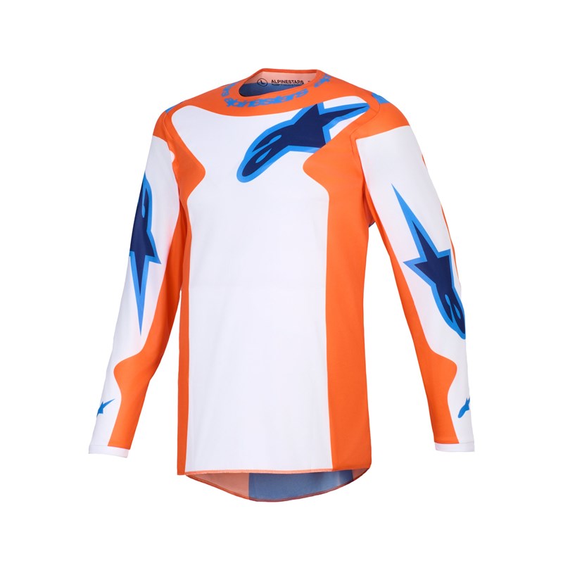 Alpinestars Paita Fluid Grid Oranssi/UCLA Sininen XXL