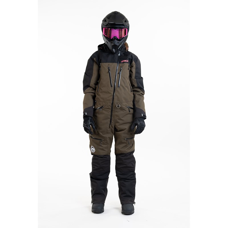 W's Venture Suit - Olive/Pink - S.A.F.E -3XL