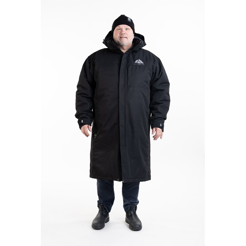 PIT COAT - Black/Grey -S/M