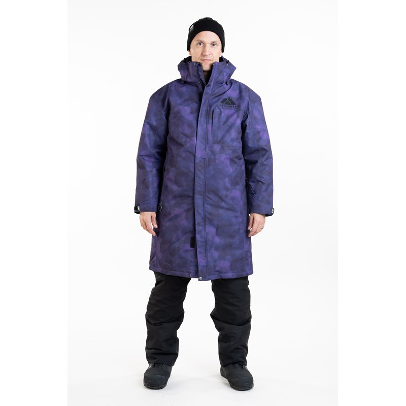 PIT COAT - Purple TieDye -2XL/3XL
