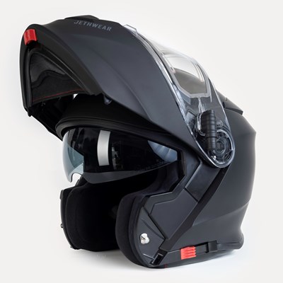FLIP UP HELMET - Black -XXL 63cm