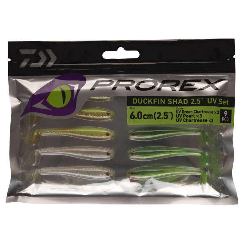 Daiwa Prorex Duckfin Shad Viehesetti 6 cm