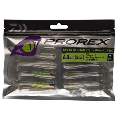 Daiwa Prorex Duckfin Shad Viehesetti 6 cm