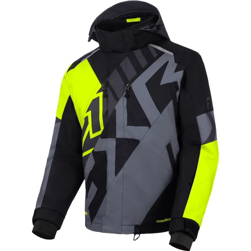 M COLD CROSS CX JACKET 26 HI VIS/BLACK/GREY 3XL